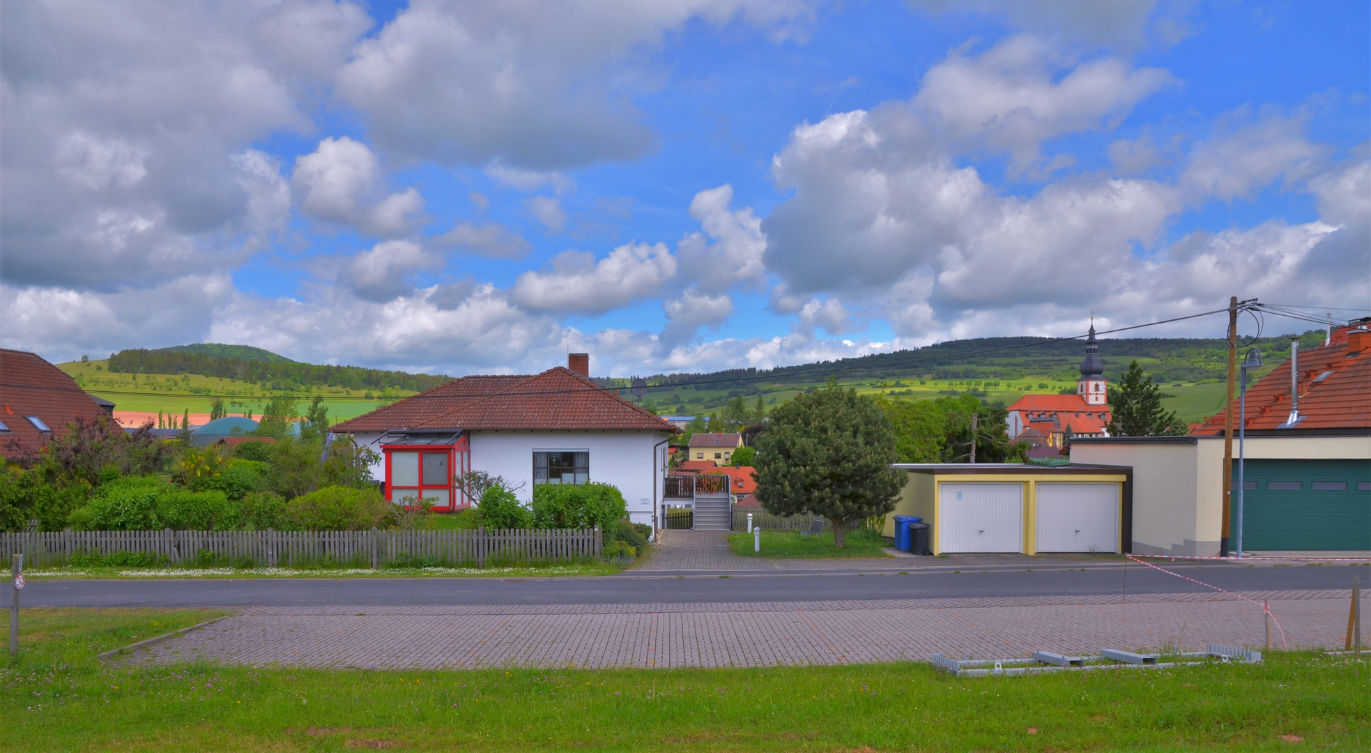 heutiger Spaziergang, wieder zu Hause