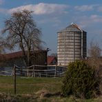 Heuturm mit Umgebung