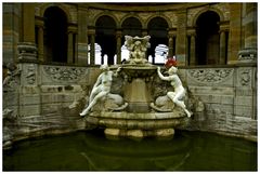 Hever Castle - Schlossgarten, in England