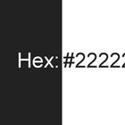 Hex: #222222 - [- für alle die aus dem Rahmen fallen wollen -]