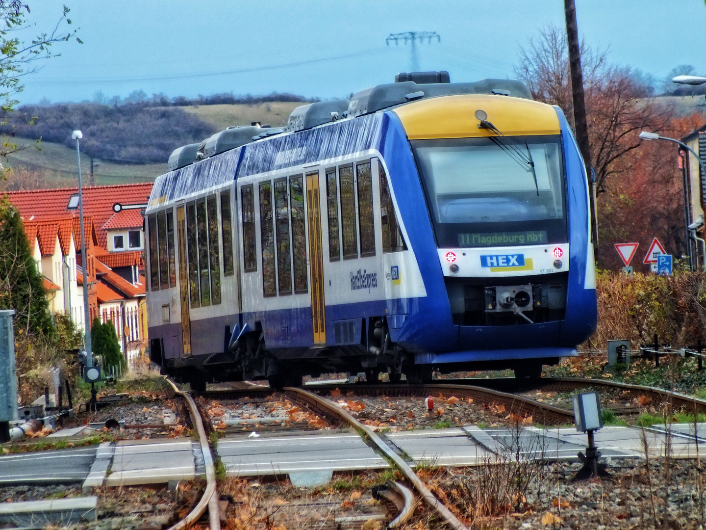 HEX Ausfahrt Thale Hbf