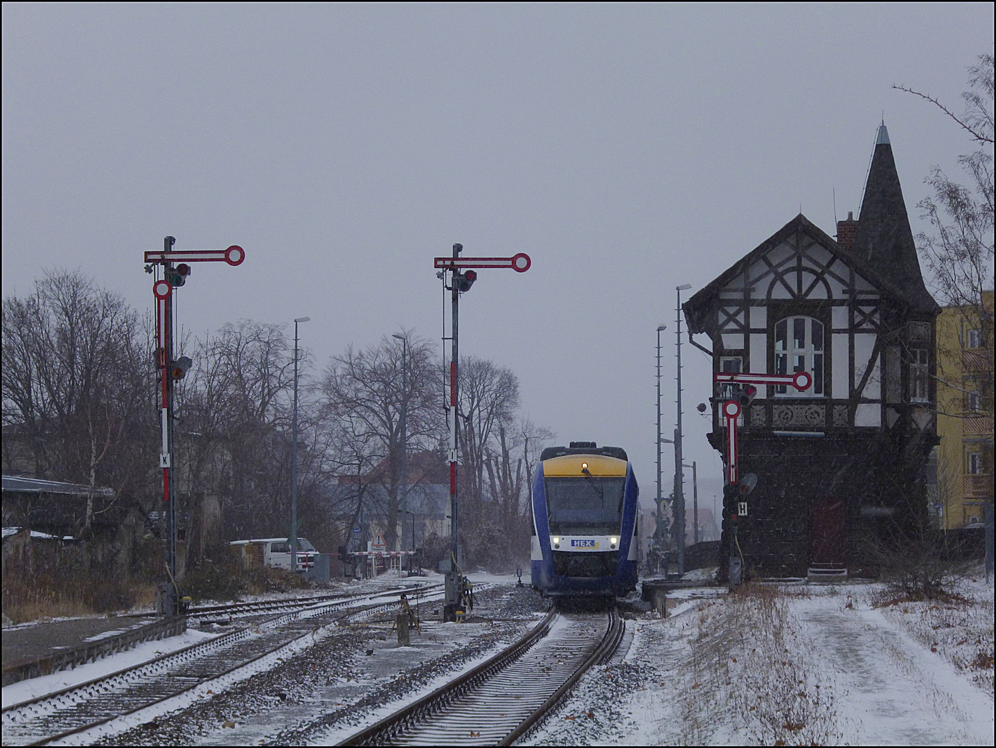 HEX Einfahrt Thale Hbf