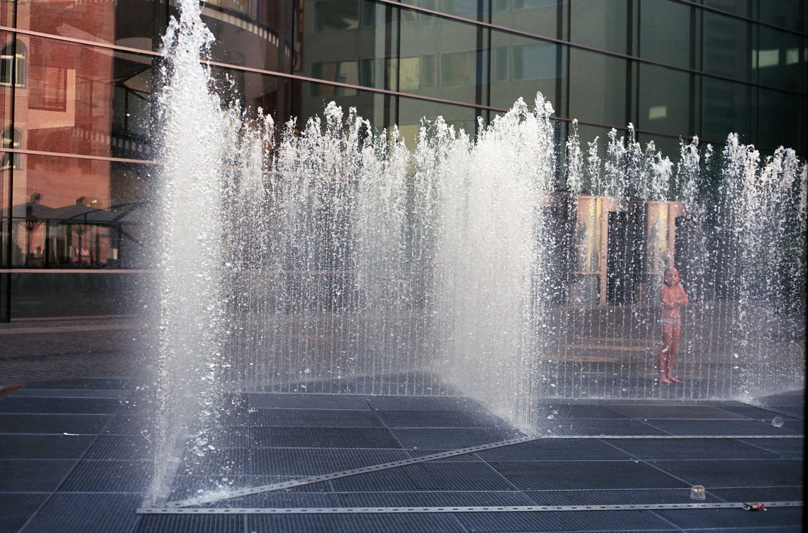 Hexagonaler Brunnen