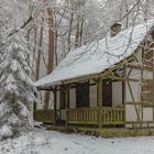 Hexenhaus im Schnee