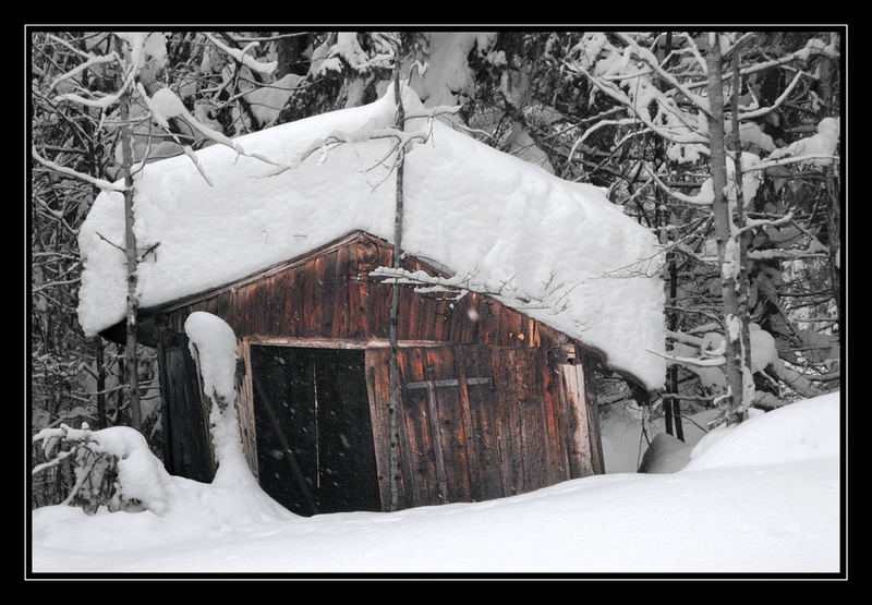 Hexenhütte im Bayrischen Wald