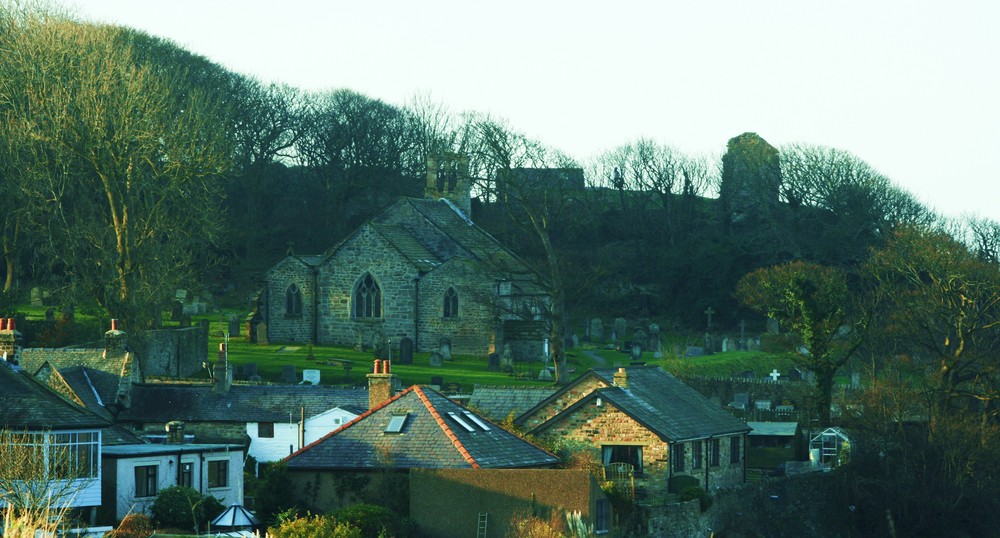 Heysham Village, North West England.