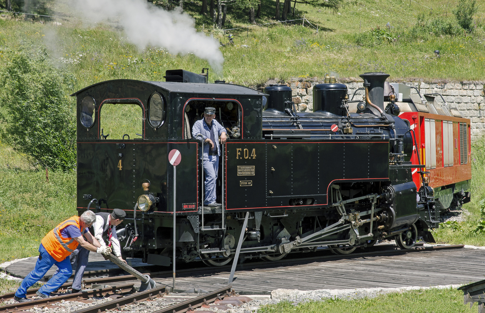 HG 3/4 Nr.4  DFB Oberwald 16.07.2019