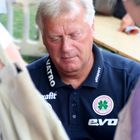 H.G. Bruns..Trainer des SC Rot Weiß Oberhausen