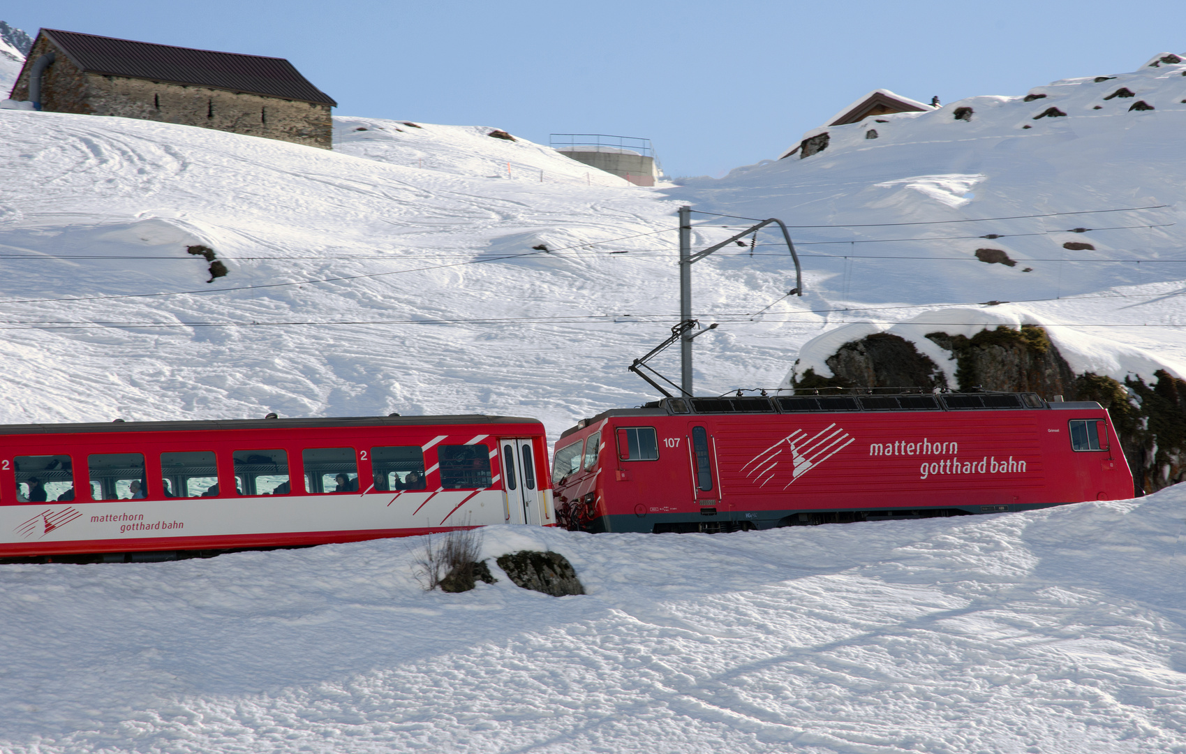 HGe 4-4 Nr.107  MGB Andermatt-Nätschen