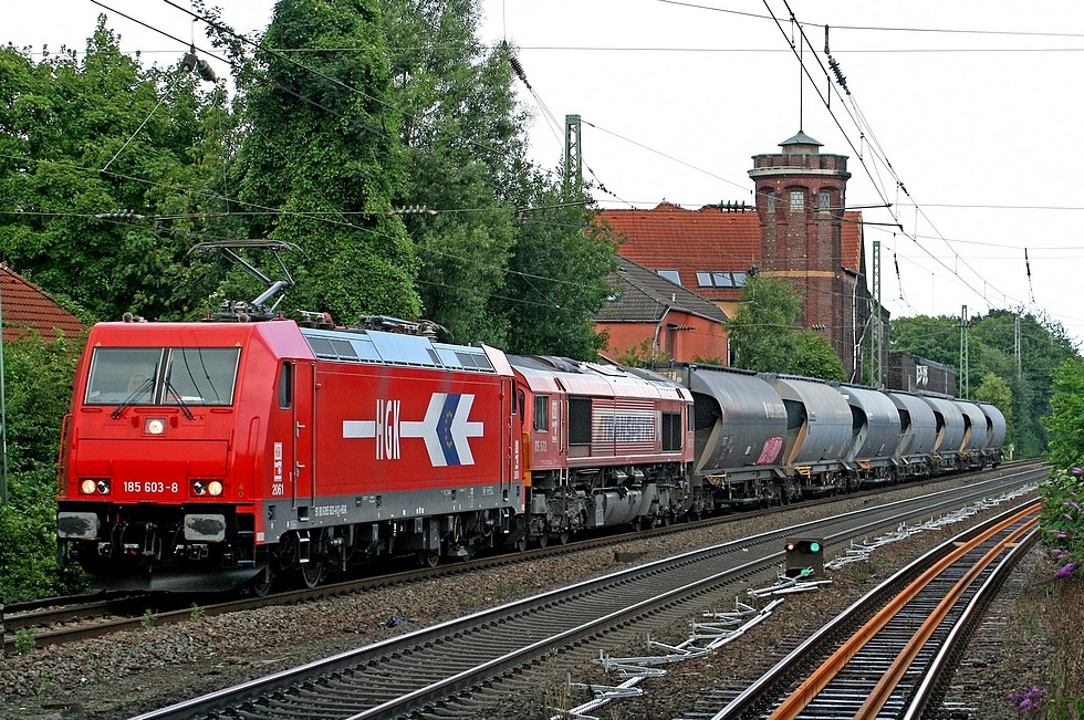 HGK 185 603 + DE 672