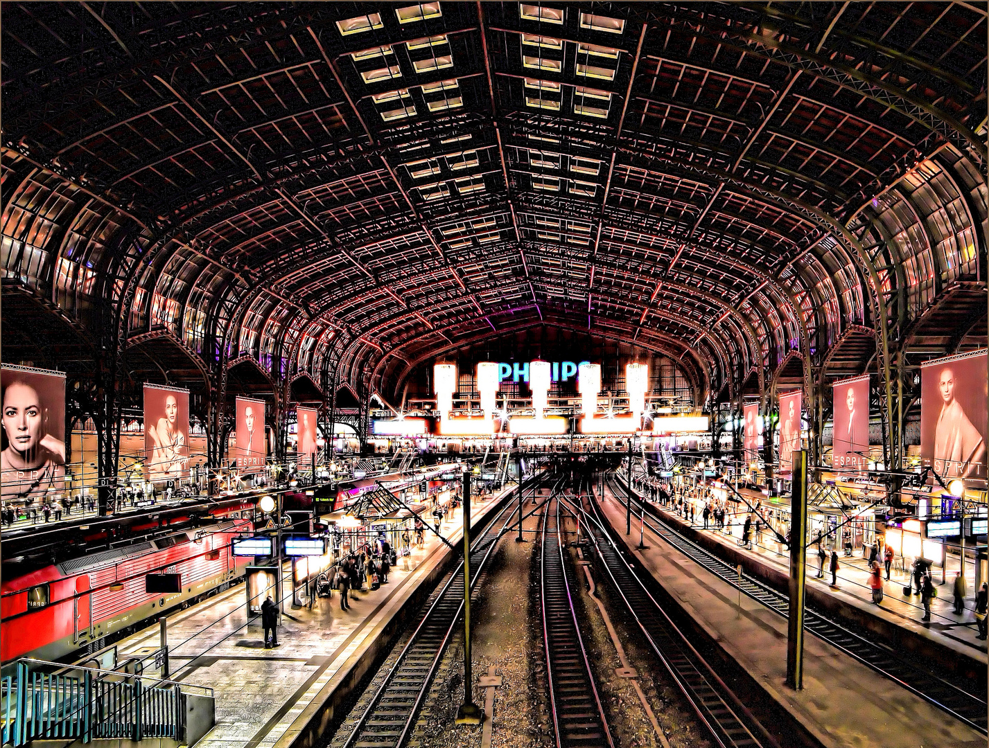 HH Hauptbahnhof - der Durchblick .....