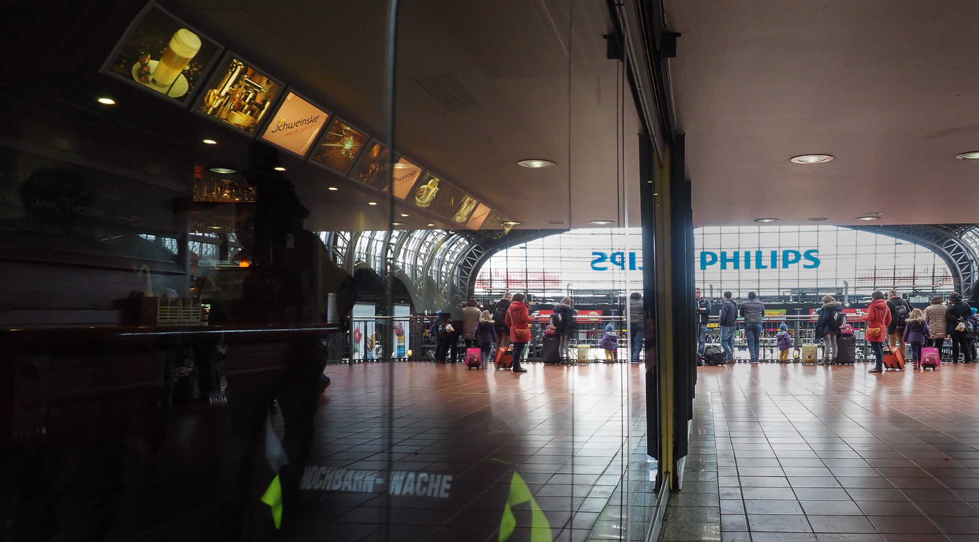 HH Hauptbahnhof zum Spiegeltag am 25.4.17