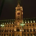 HH Rathaus bei Regen