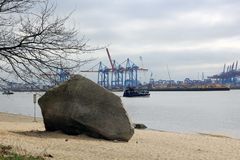 HH Sandstrand an der Elbe