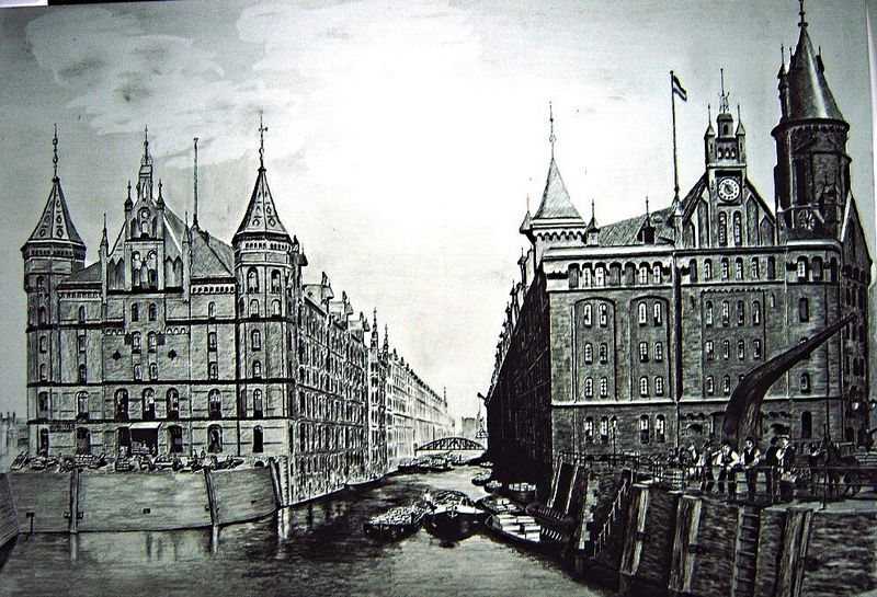 HH-Speicherstadt um 1900