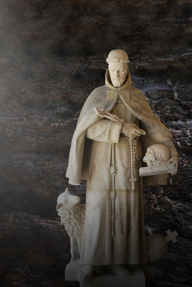 HI. FRANCISCUS Foto & Bild architektur, friedhöfe, engel und