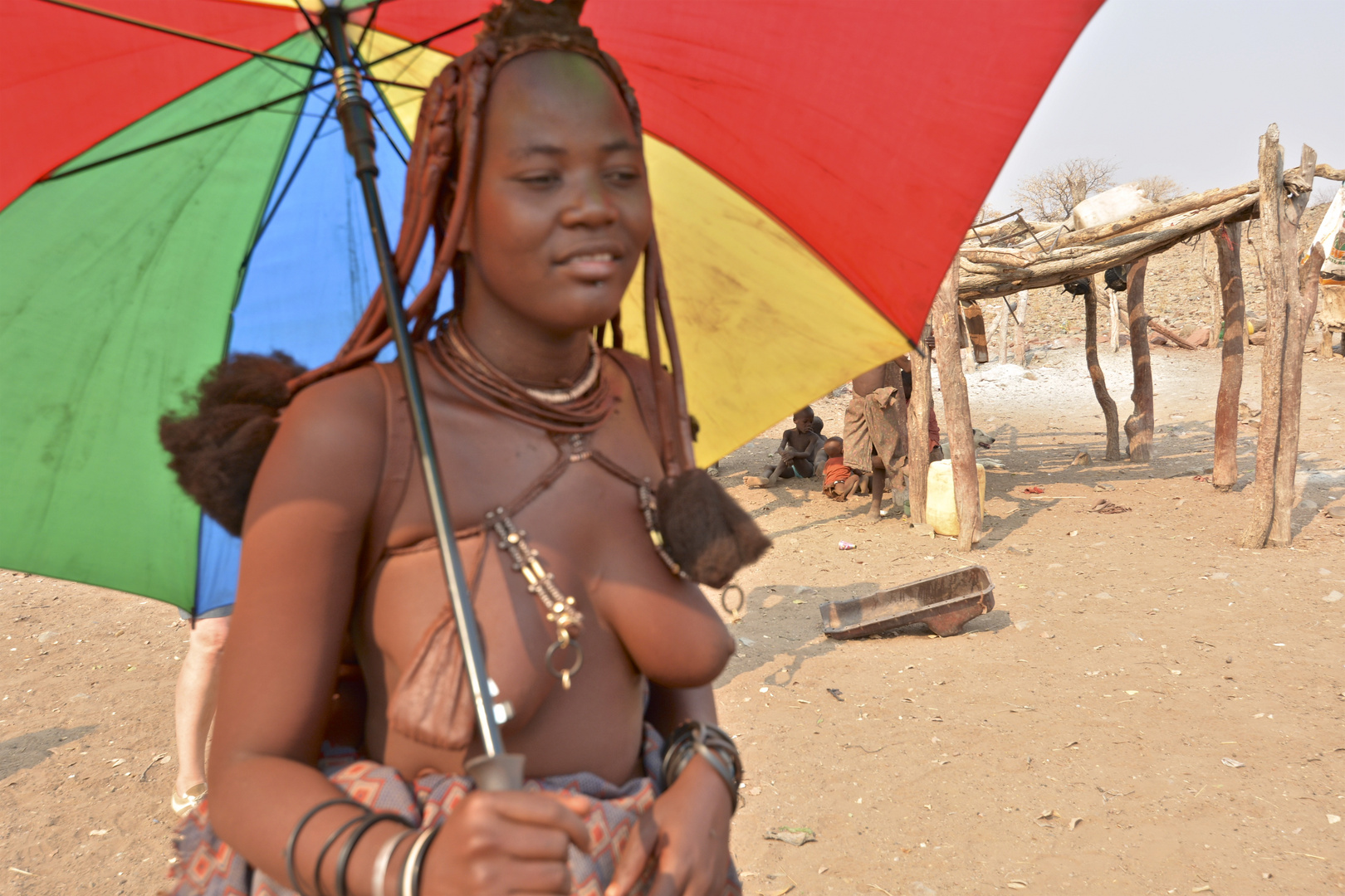 Hi, my new Himba parasol.