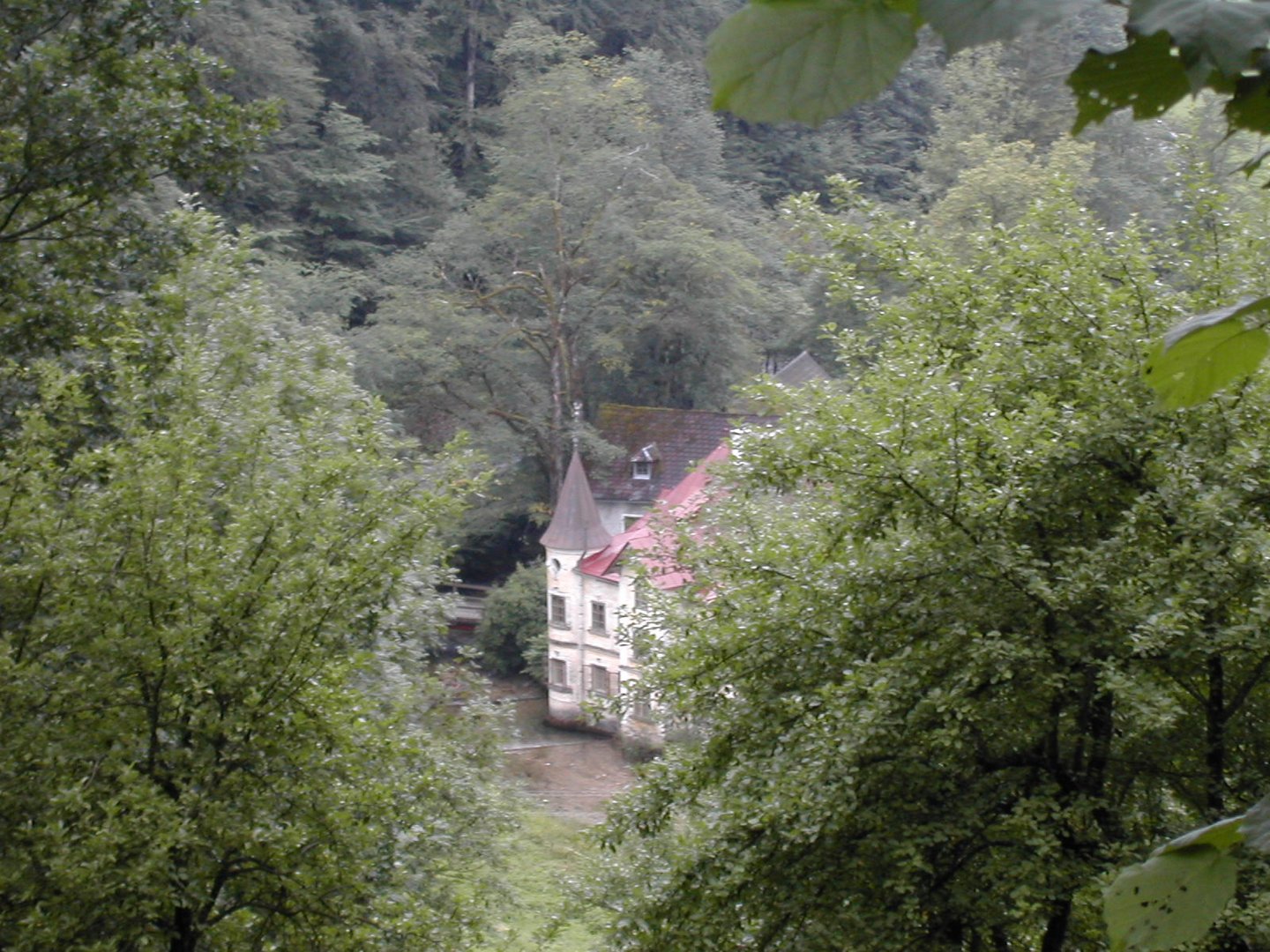 hidden moated castle