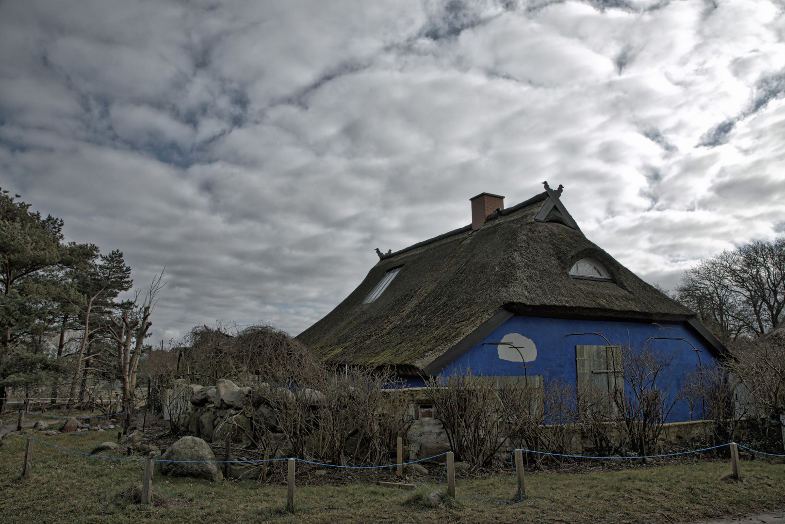 Hiddensee- Blaue Scheune