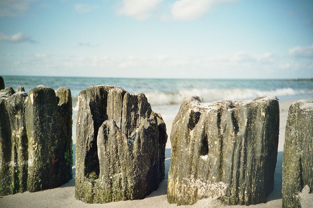 Hiddensee - Buhnen