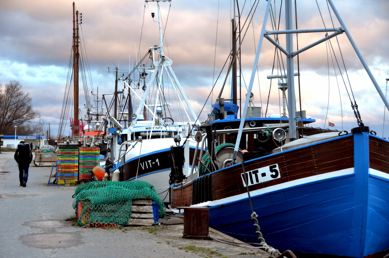  Hiddensee: der Letzte Monat der Fischerei- Kutter