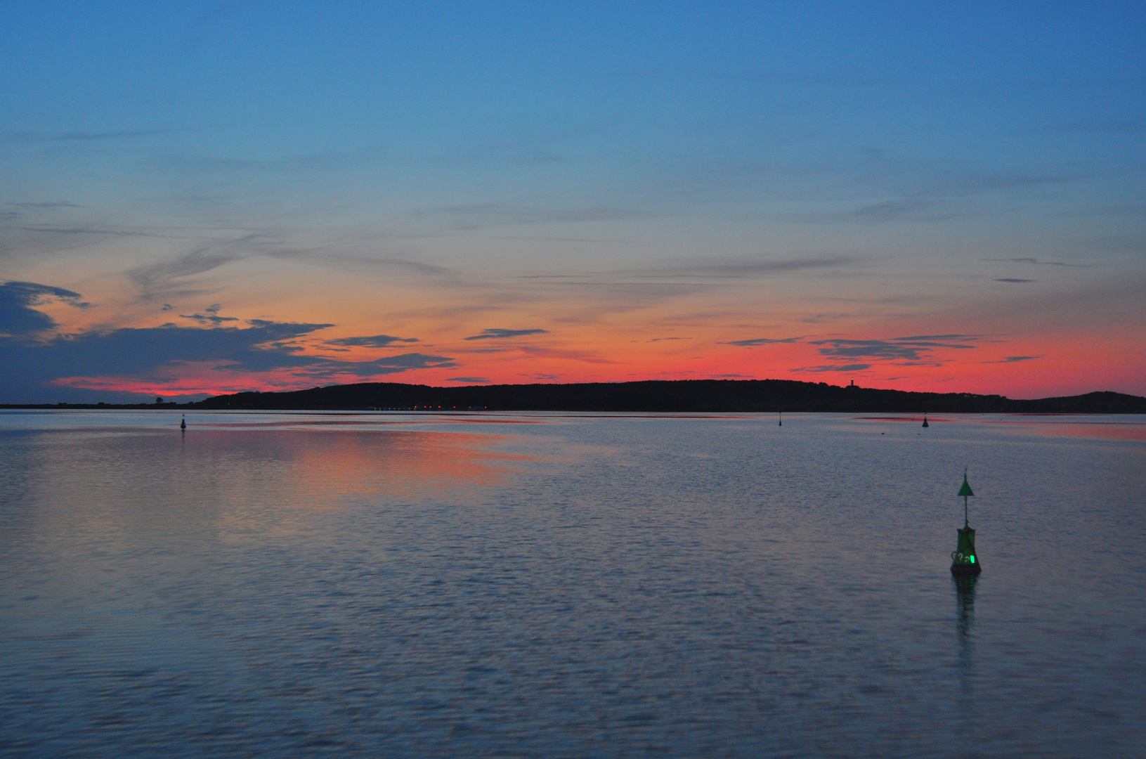 Hiddensee im Abendlicht