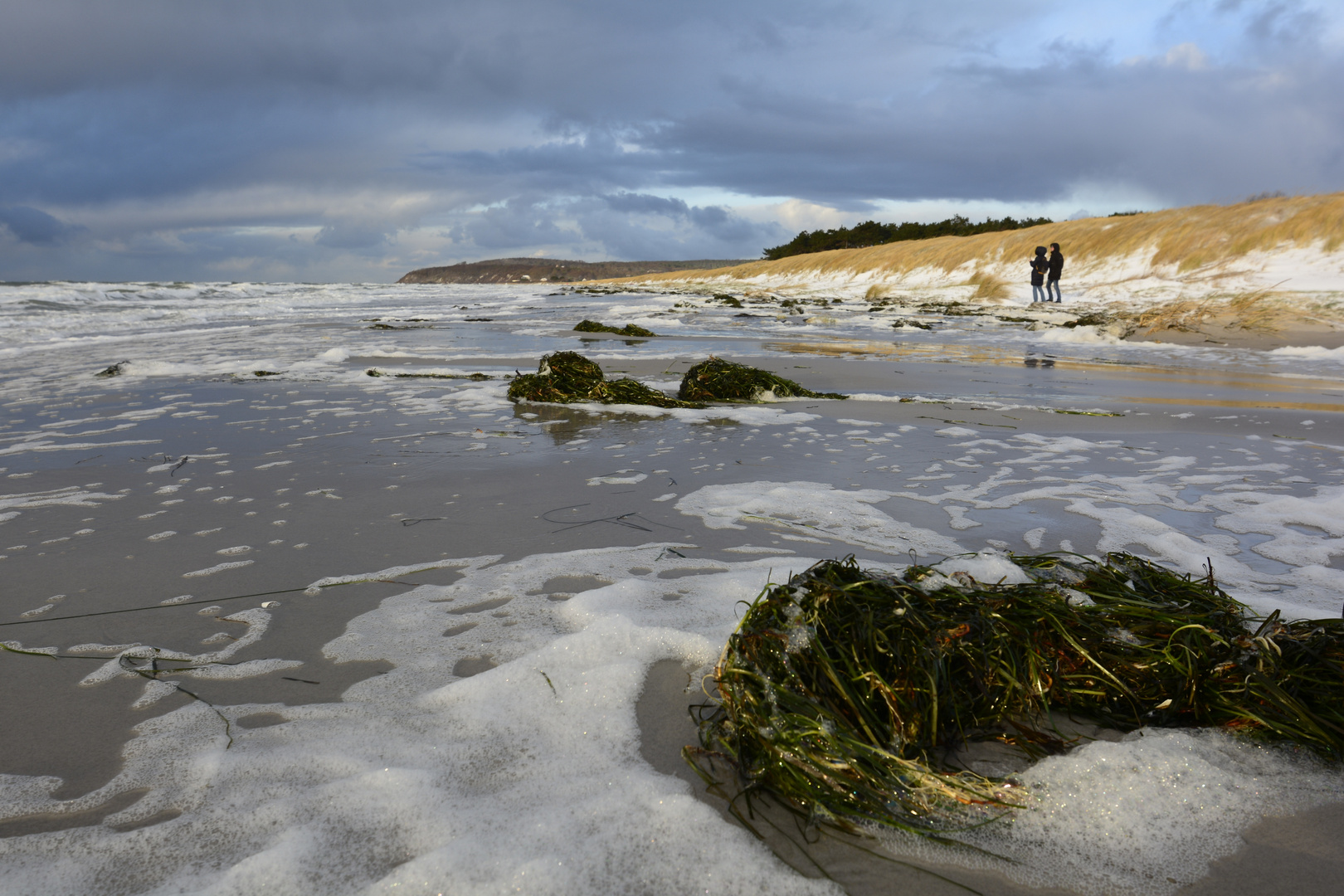 Hiddensee im Orkan