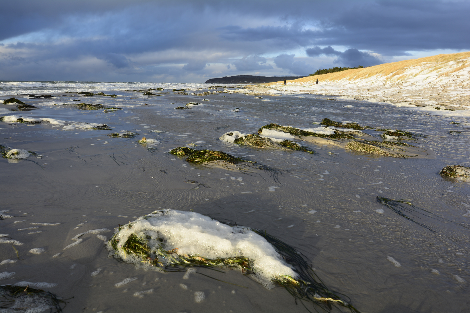 Hiddensee im Orkan