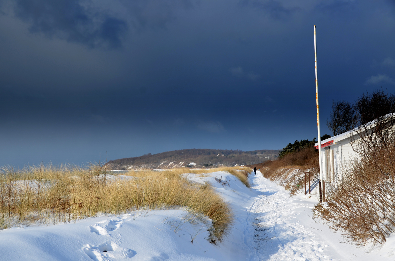 Hiddensee im Winter