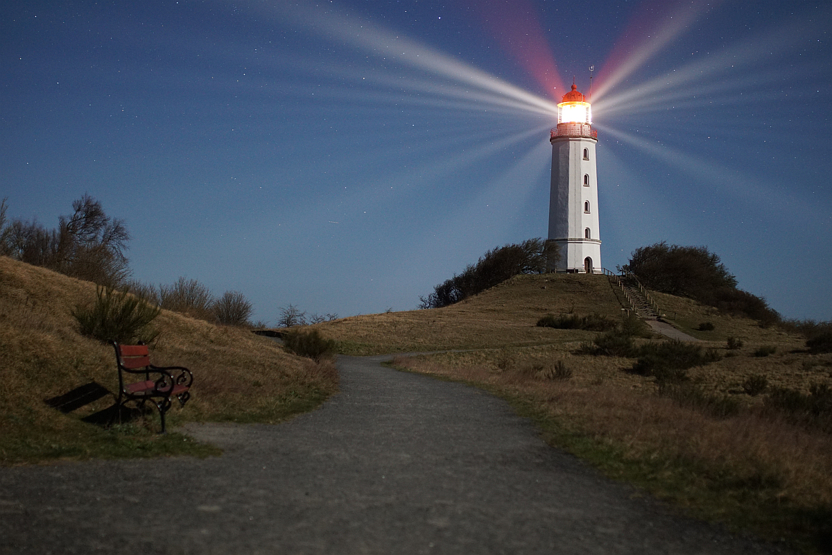 Hiddensee, Leuchtturm Dornbusch