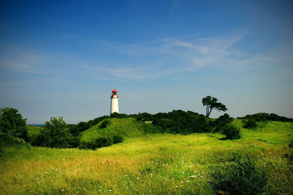 Hiddensee: Leuchtturm Dornbusch