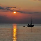 Hiddensee - Sonnenuntergang am Weststrand