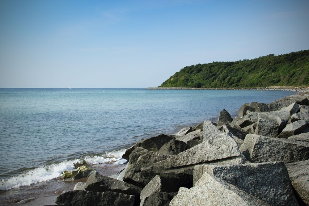 Hiddensee: Strand bei Kloster