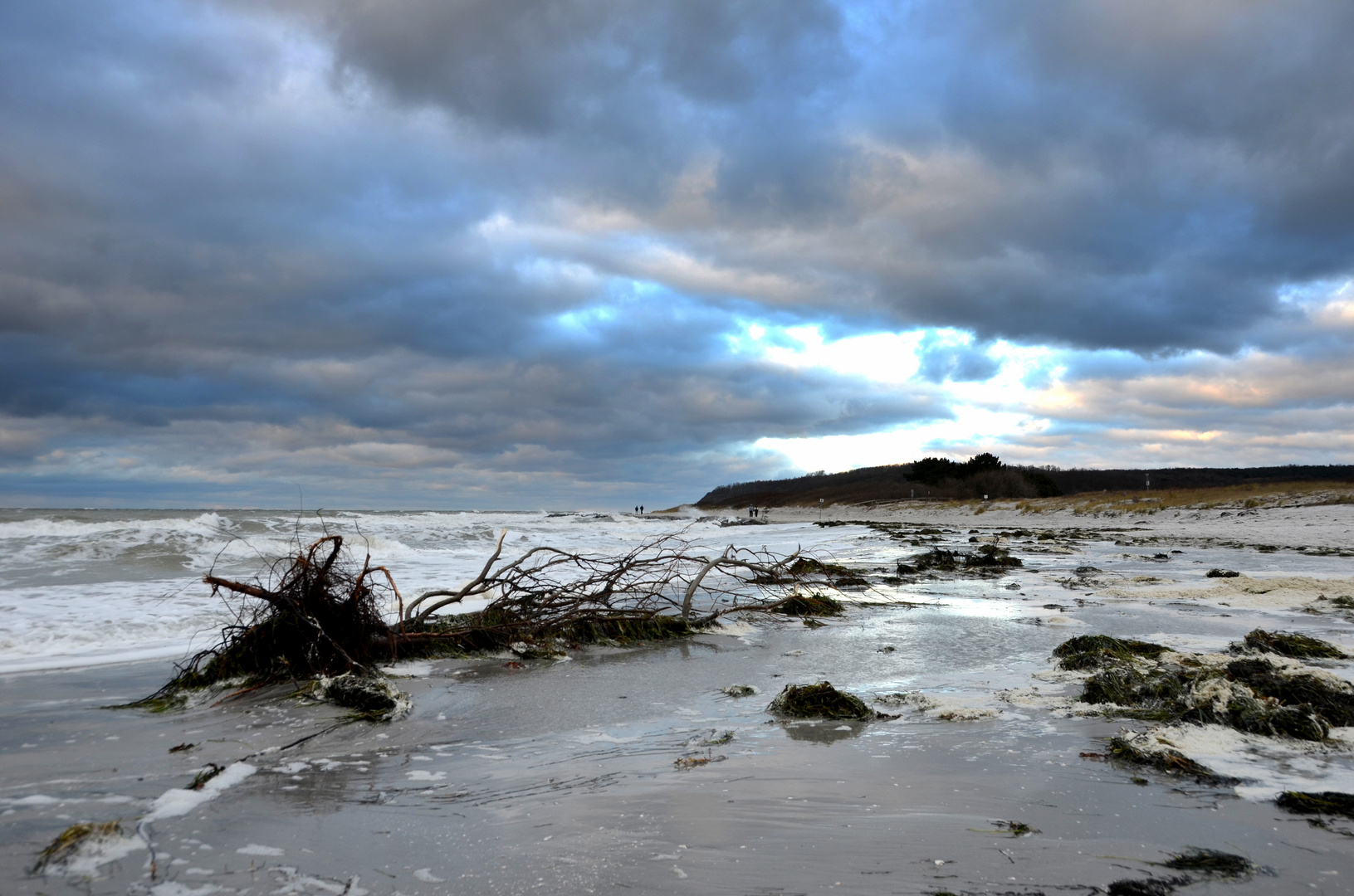 Hiddensee Sturm-Hochwasser 2017