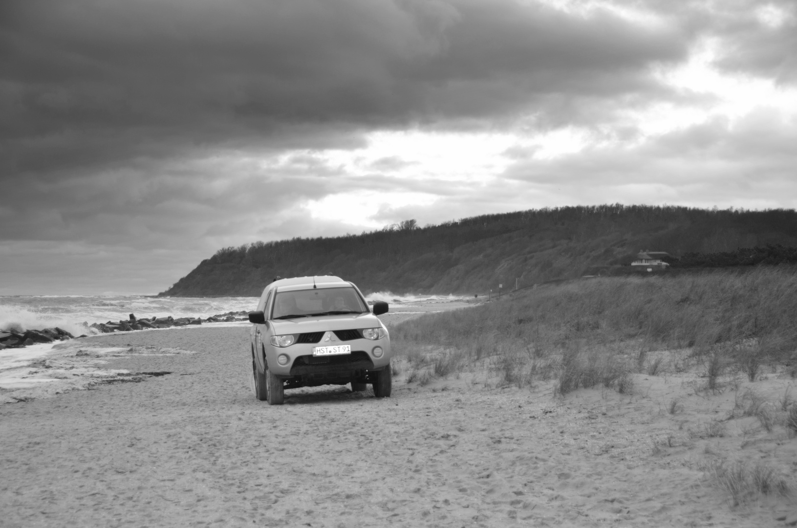 Hiddensee Sturm-Hochwasser 2017