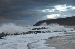 Hiddensee Sturm Hochwasser 2017