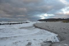 Hiddensee Sturm Hochwasser 2017