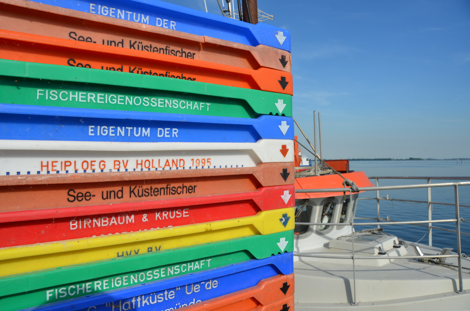 Hidensee am Hafen