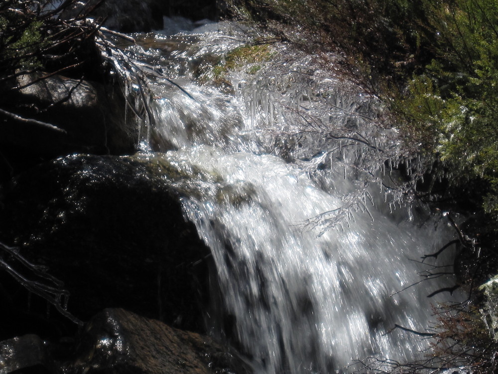 Hielo en primavera