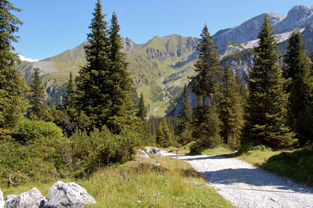 Hier beginnt der Rückweg…