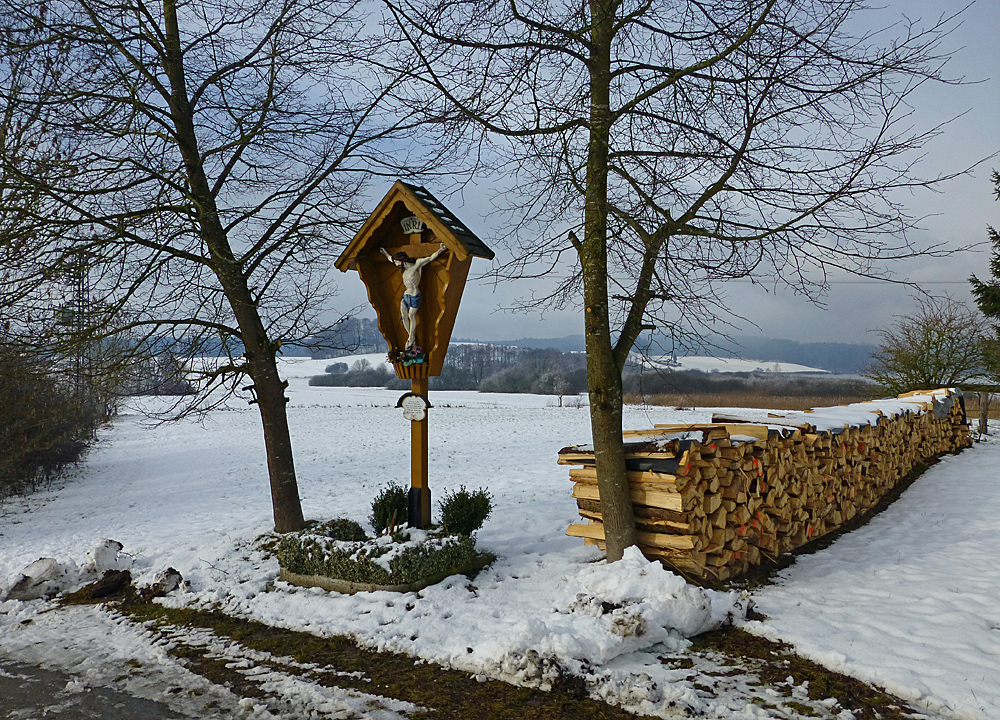 Hier beginnt der Winterspaziergang ...