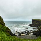 Hier beim Dunluce Castle...