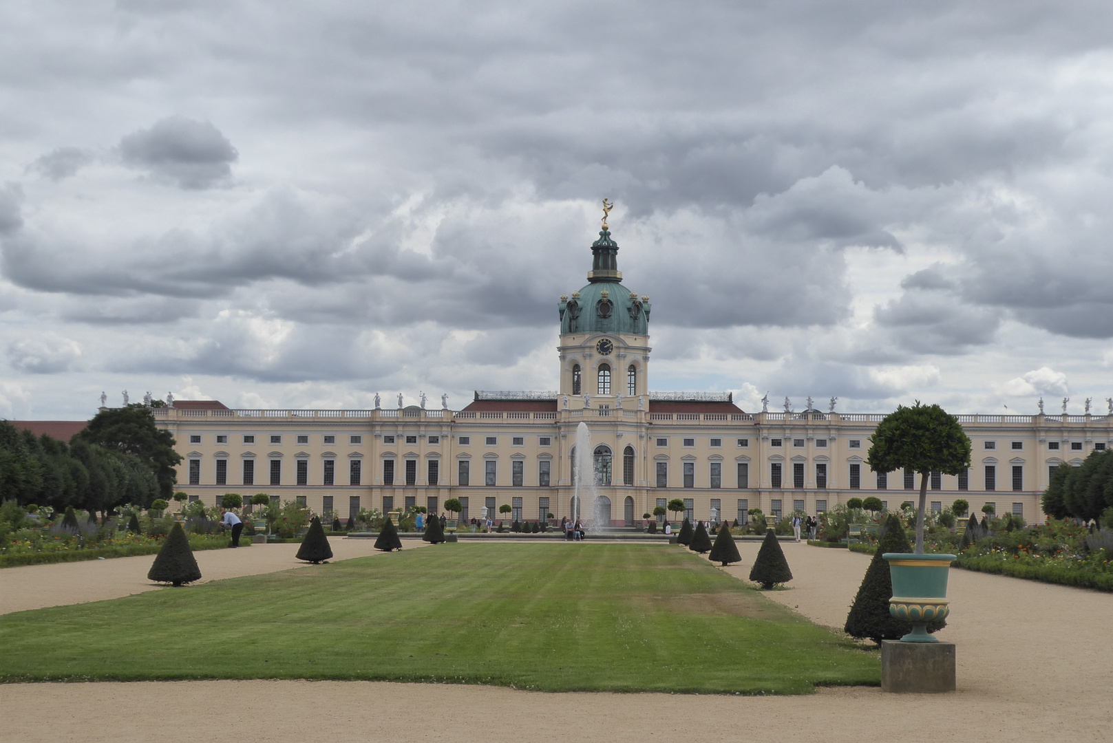 Hier das Original zum Negativ Schloss Charlottenburg