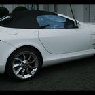 Hier der Mercedes SLR als Cabrio