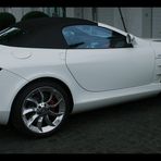 Hier der Mercedes SLR als Cabrio