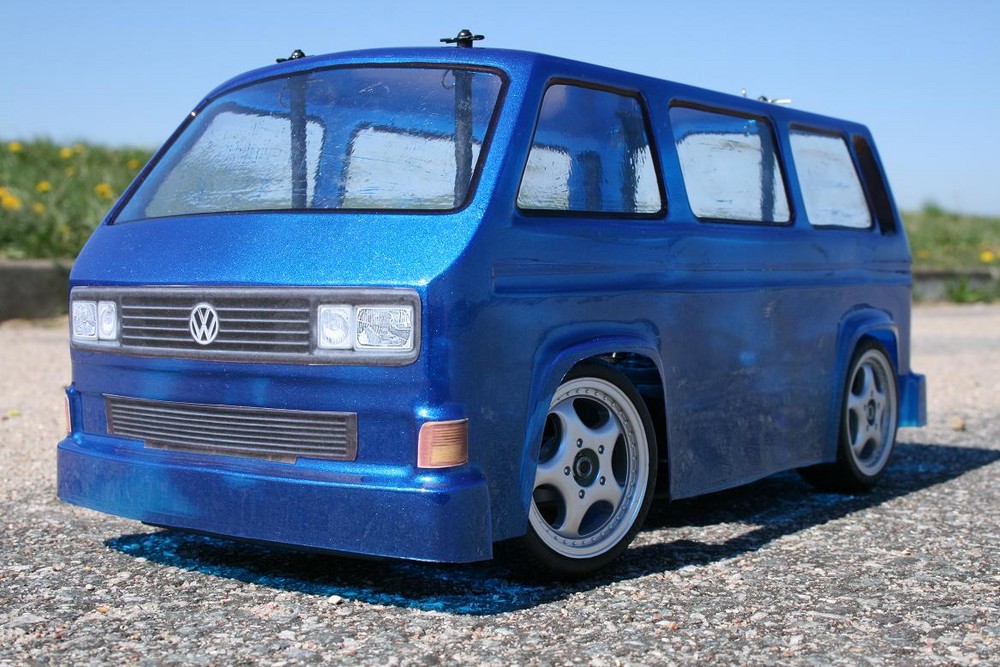 Hier der VW T3 "Bulli" ohne Bearbeitung :-)