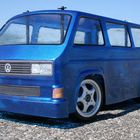 Hier der VW T3 "Bulli" ohne Bearbeitung :-)