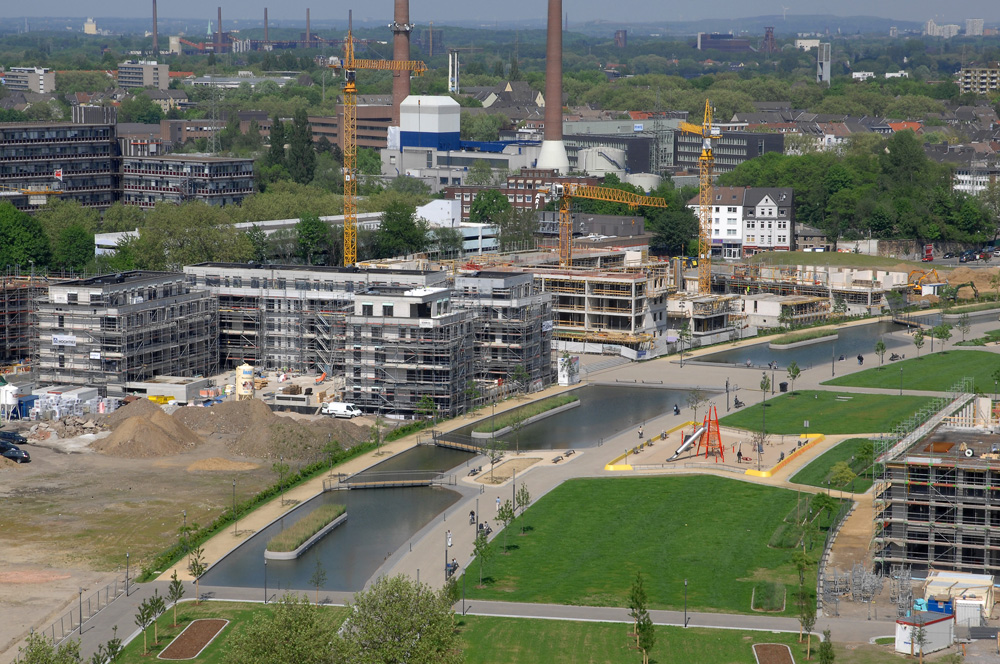 Hier entsteht Essen's Grüne Mitte