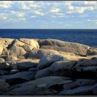 Hier formt das Meer die Felsen... Peggy's Cove....