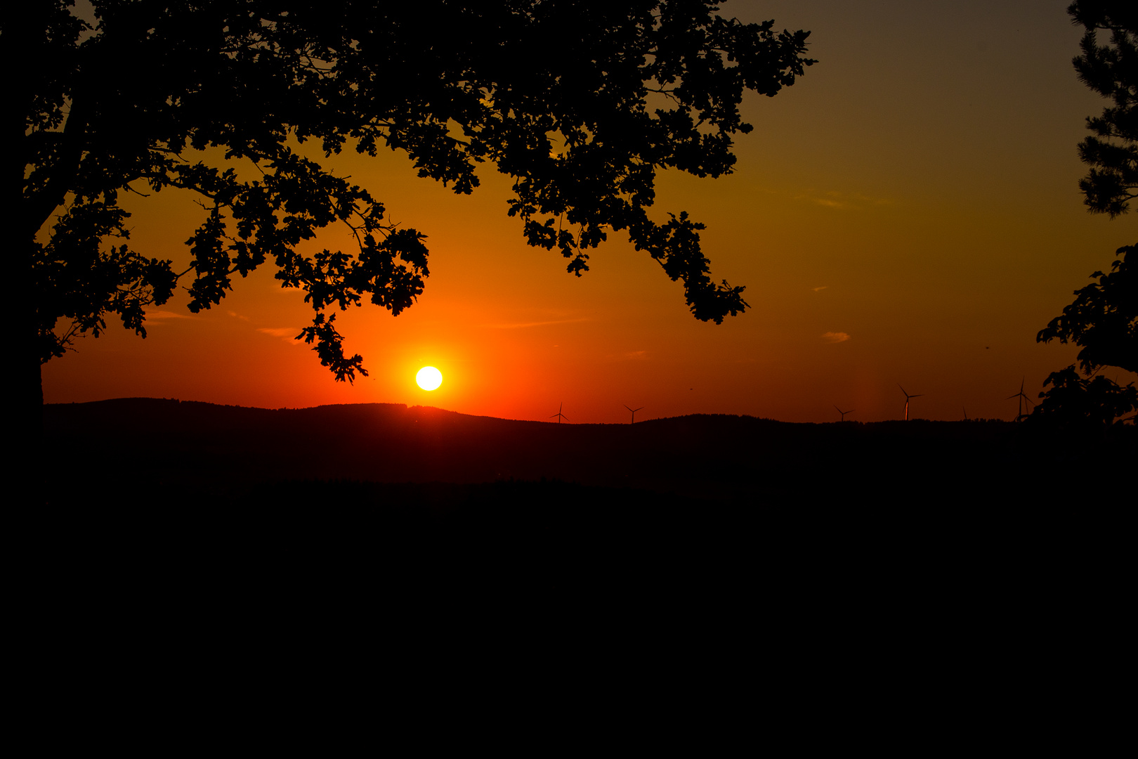 Hier geht die Sonne...